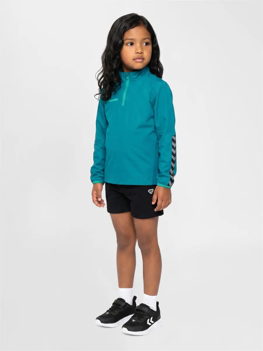 Hummel Hmlauthentic Kids Wind Breaker Longsleeve - Blauw