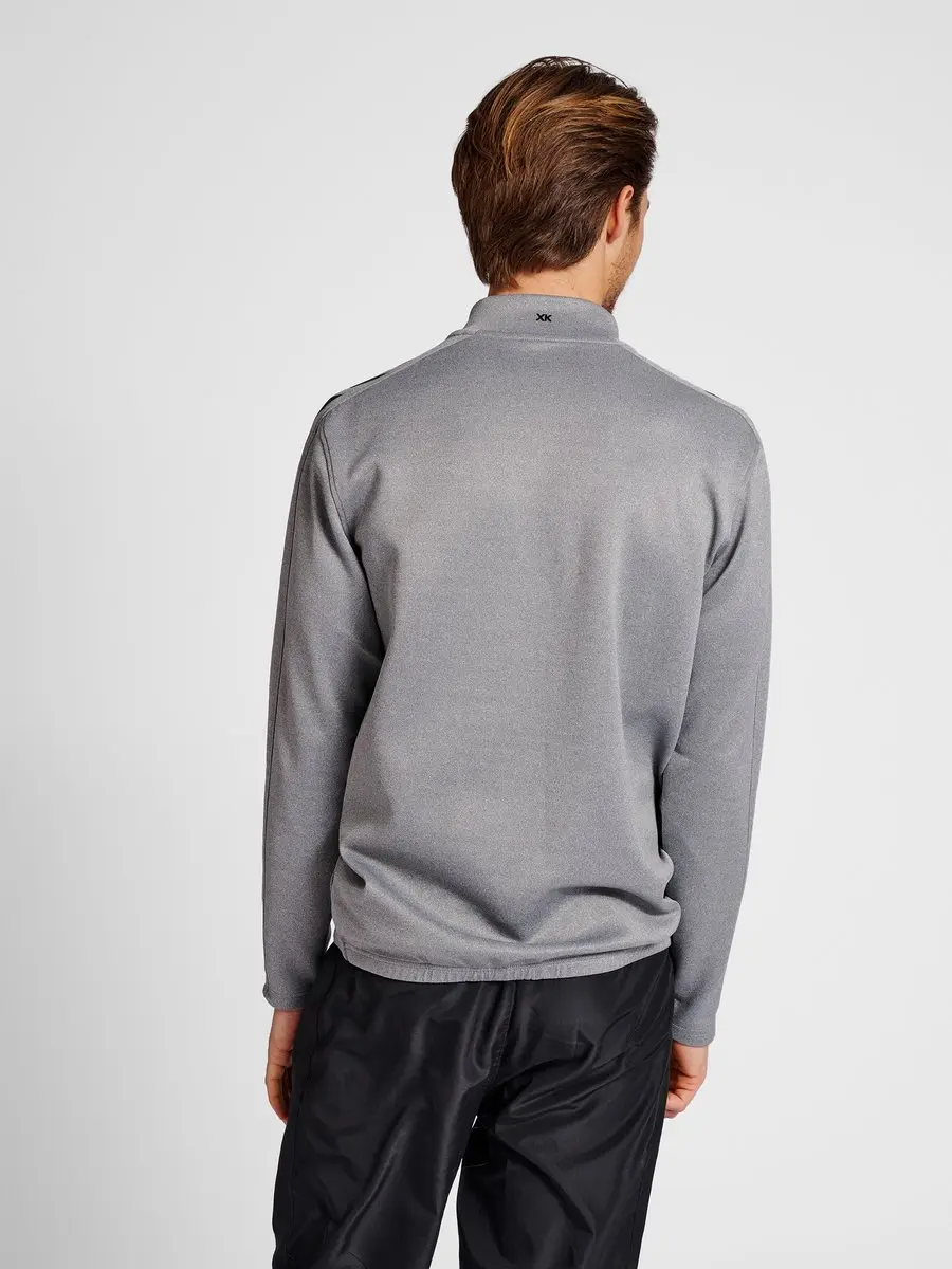 Hummel Core XK Half Zip Poly Sweat Heren - M - Grijs