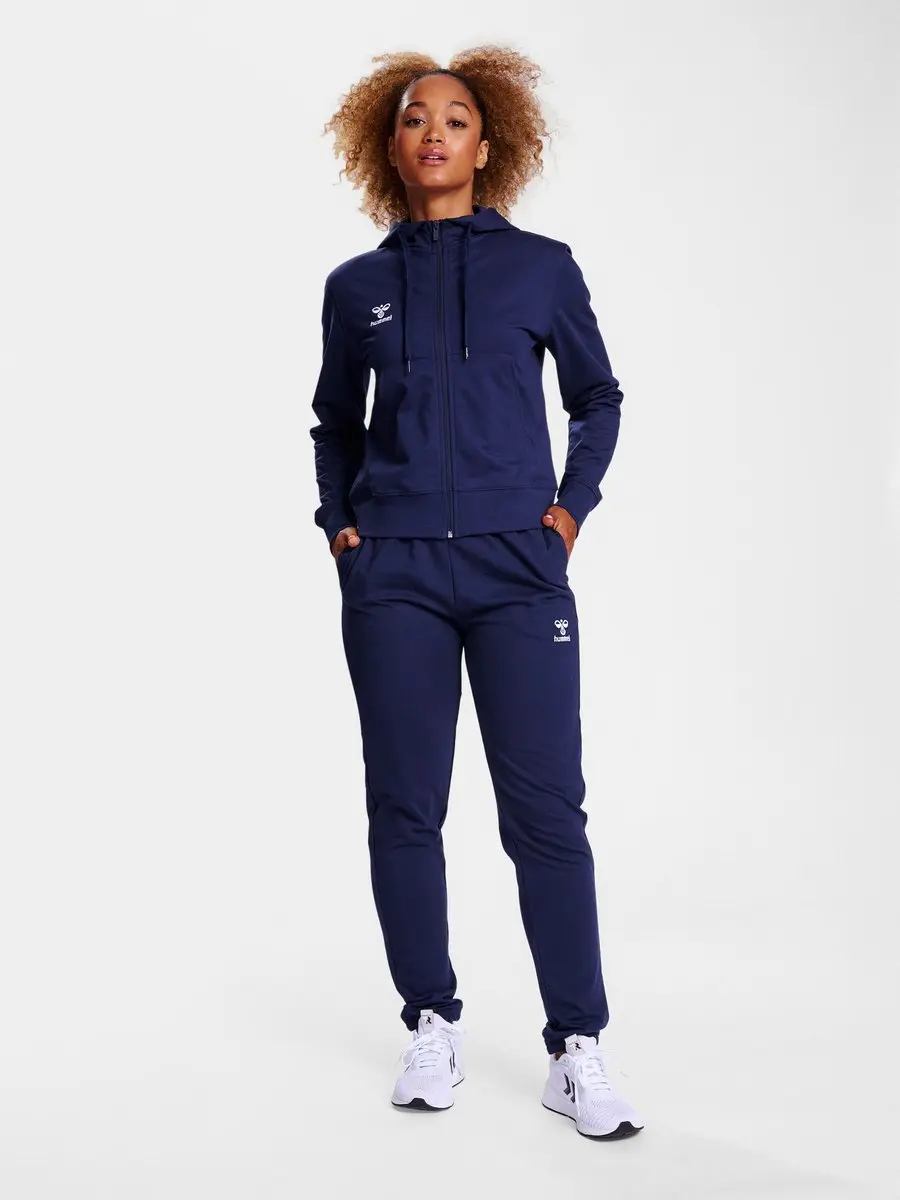 Hummel HMLGO 2.0 Zip Hoodie - Vrouw Marine - XS - afbeelding 6 van 6