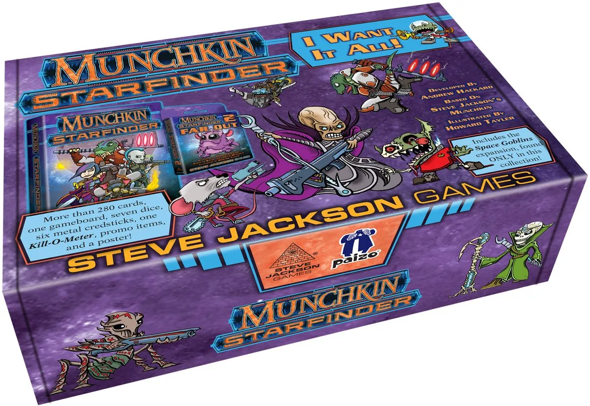 Asmodee Munchkin Starfinder I Want It All Bordspel