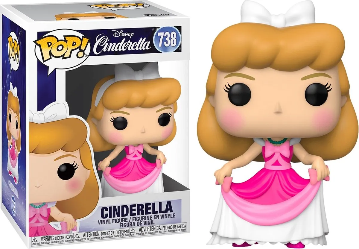 Funko Pop Disney Assepoester #738 - 9,5 cm - Multi