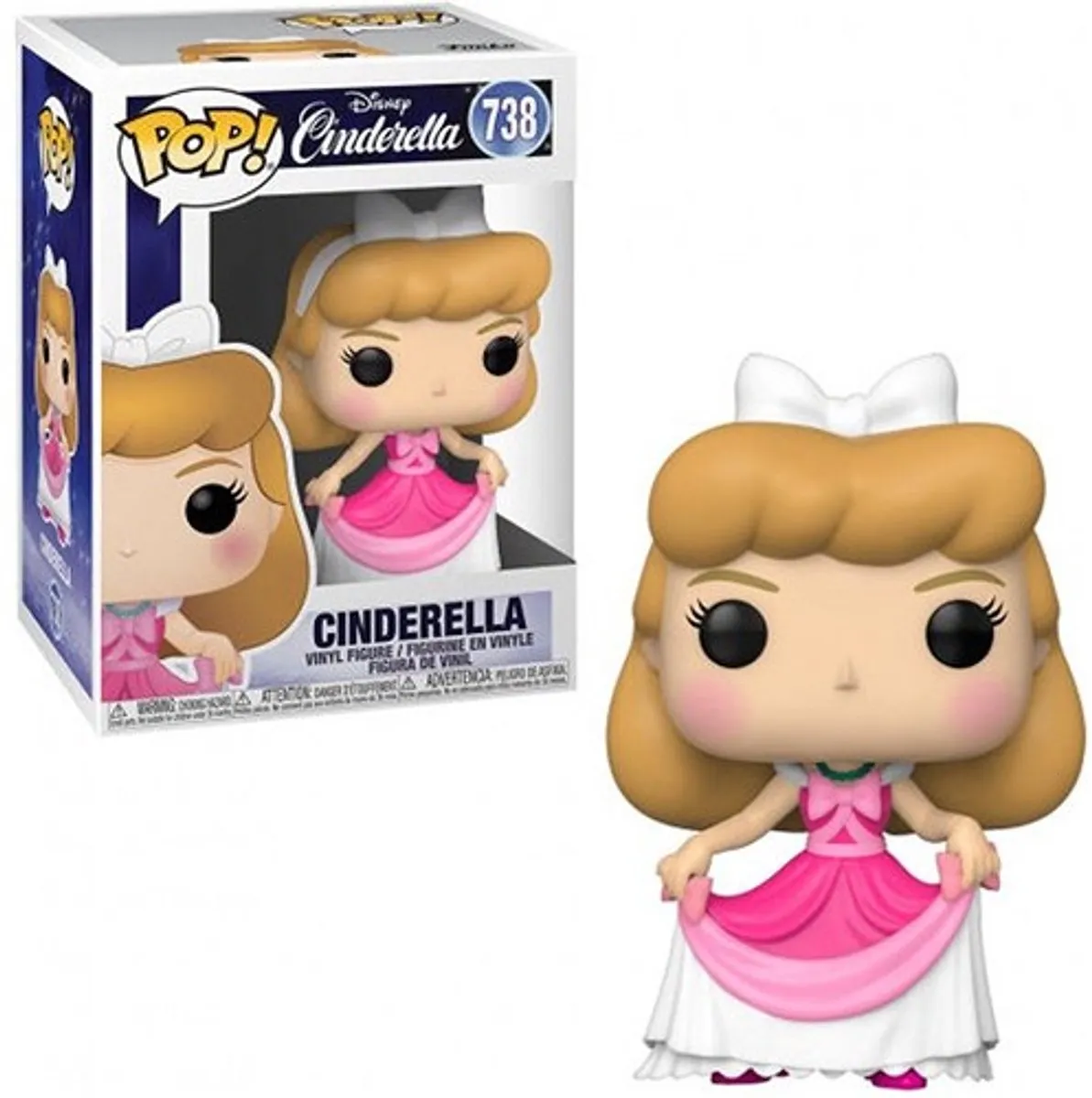 Funko Pop Disney Assepoester #738 - 9,5 cm - Multi