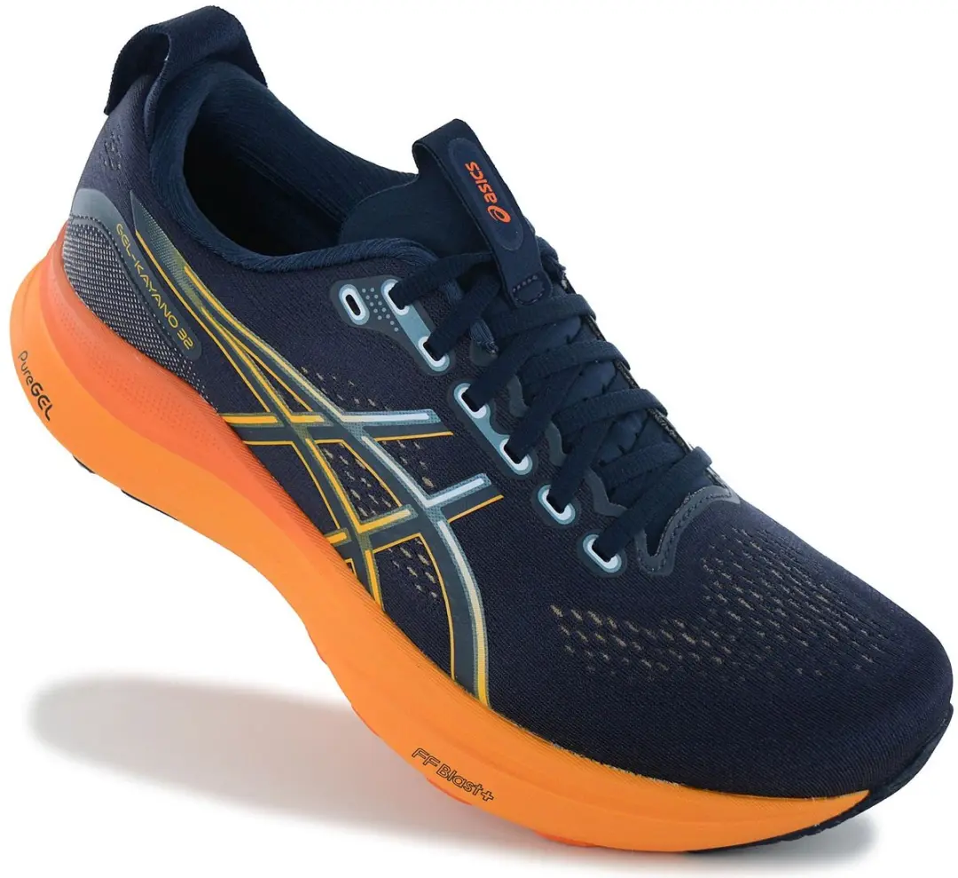 ASICS GEL-KAYANO 32 Heren Hardloopschoenen - Blauw - afbeelding 6 van 6