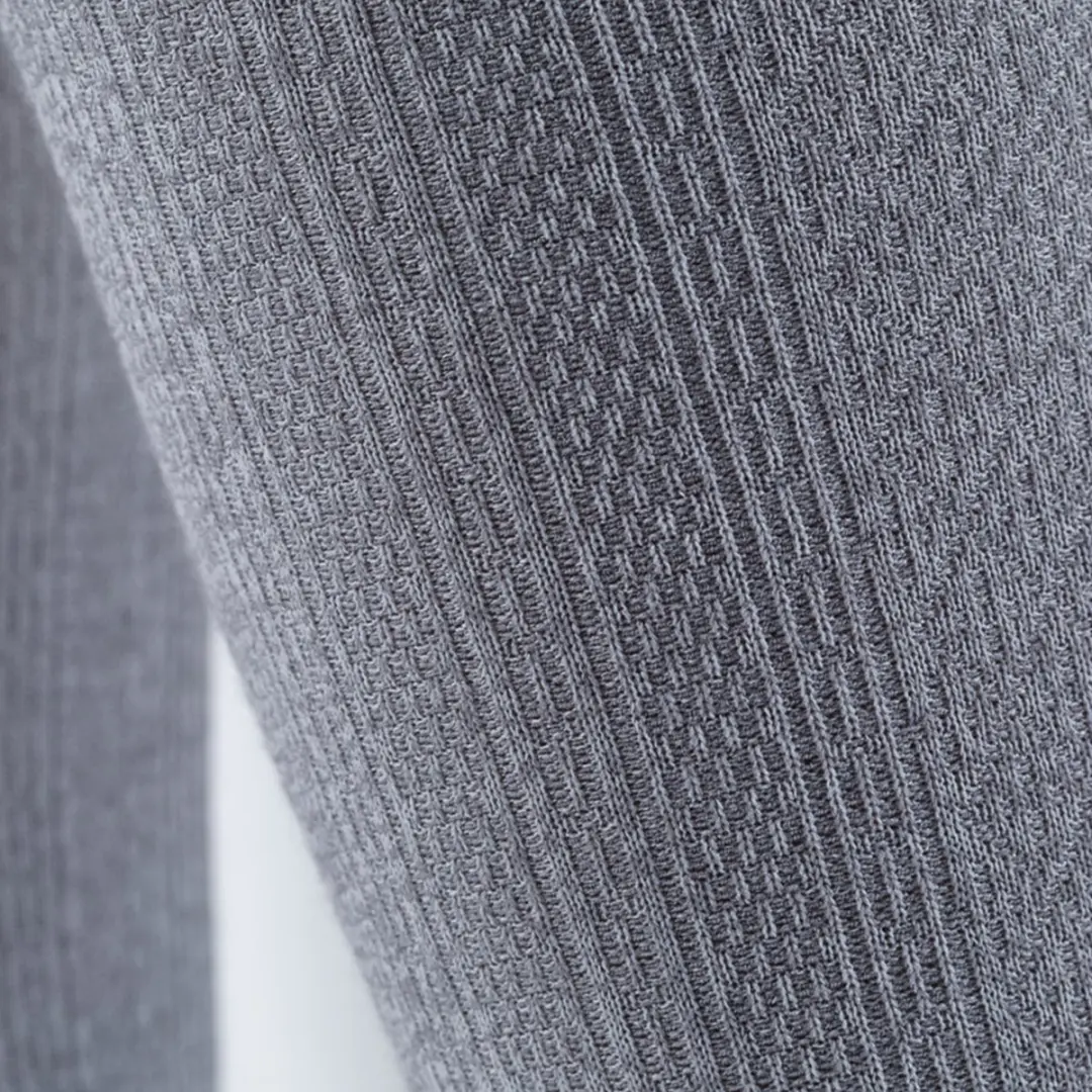 Thuasne Venoflex Fast Cotton Compressiekousen Lang - Maat 2 - Grijs