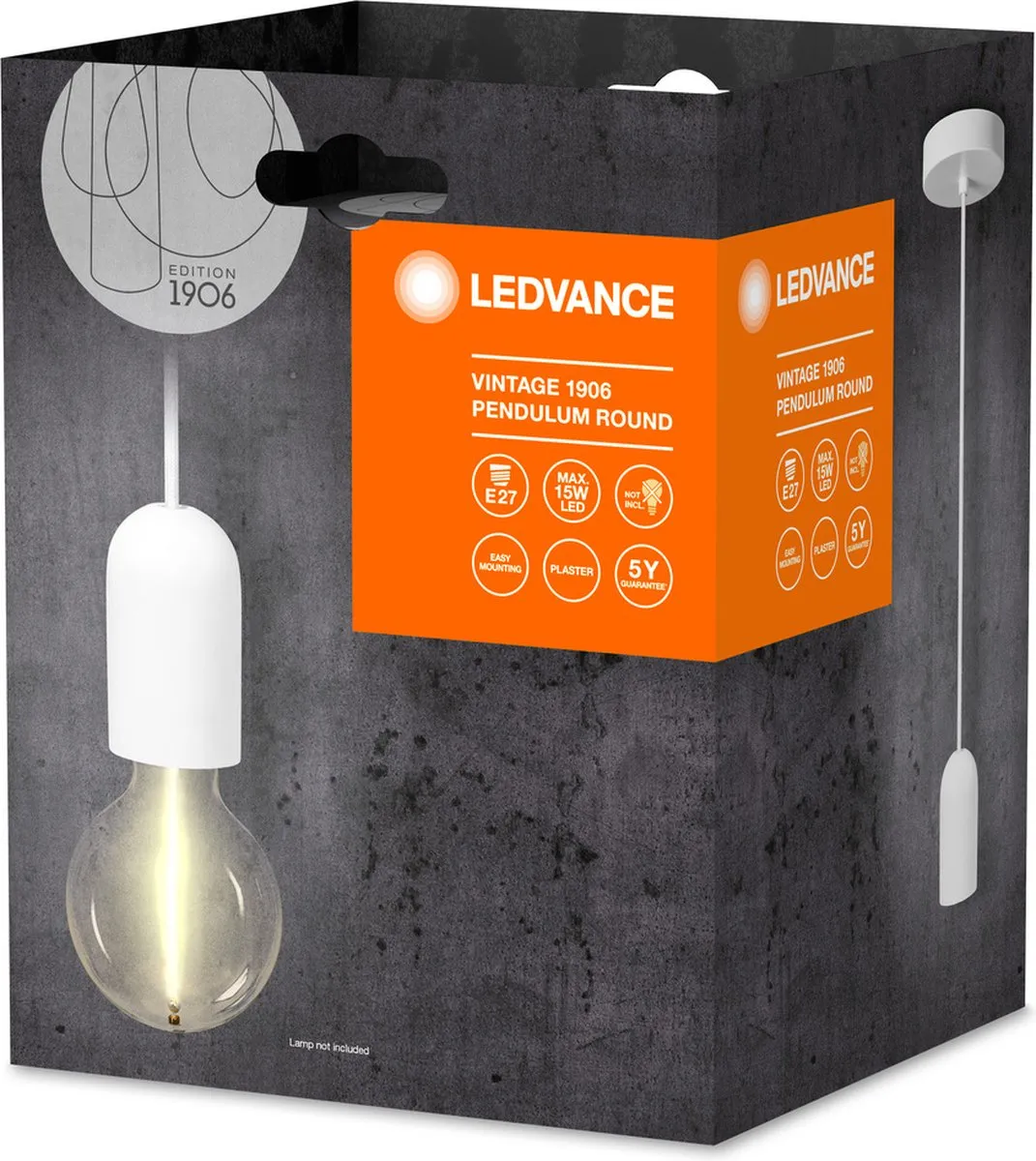 LEDVANCE Vintage 1906 Hanglamp E27 - Wit