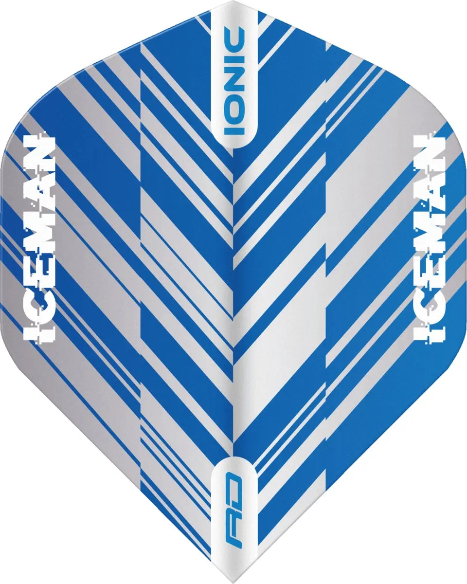 Red Dragon Gerwyn Price Dart Flights - TF6521 - Blauw/Wit - 3 Stuks