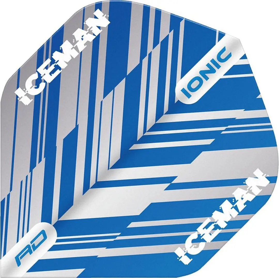 Red Dragon Gerwyn Price Dart Flights - TF6521 - Blauw/Wit - 3 Stuks