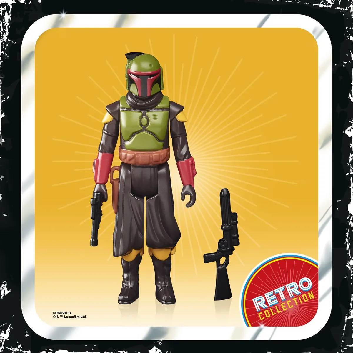 Star Wars The Retro Collection Boba Fett Speelfiguur F44615X0 - afbeelding 6 van 6