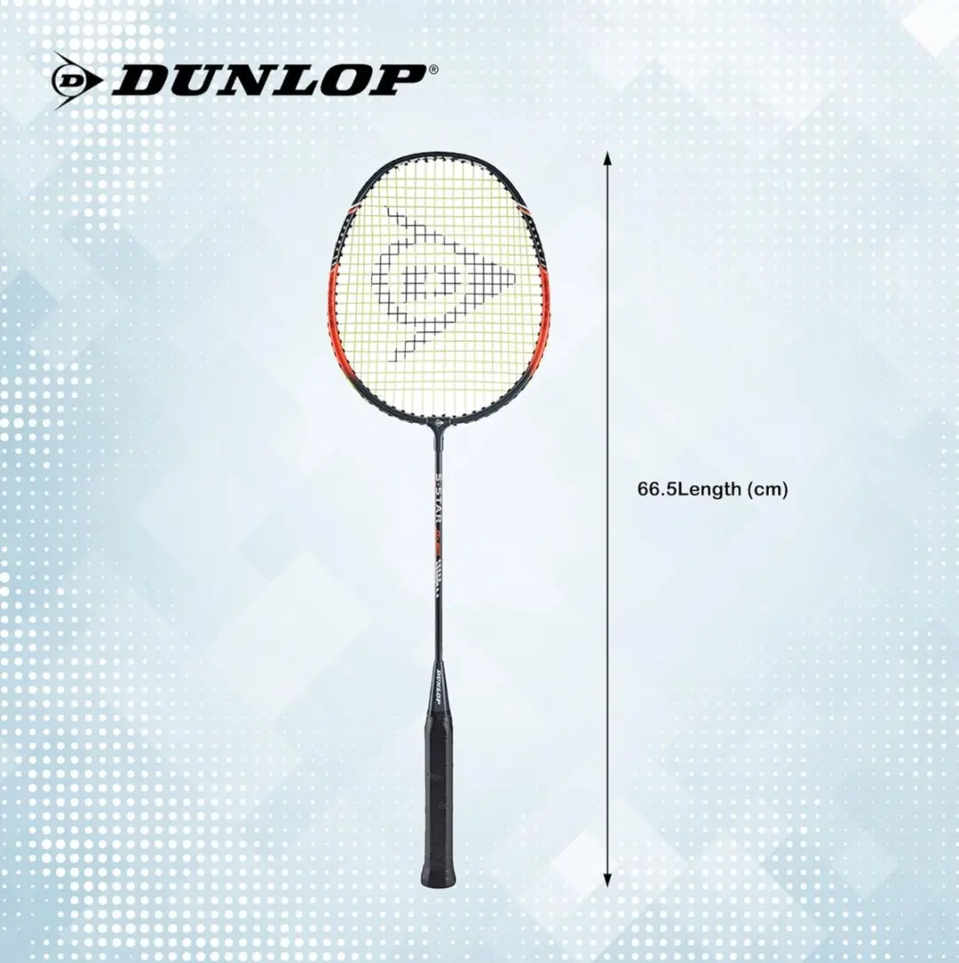 Dunlop Nitro Star AX10 Badmintonset - 4 Rackets L3 - Multi