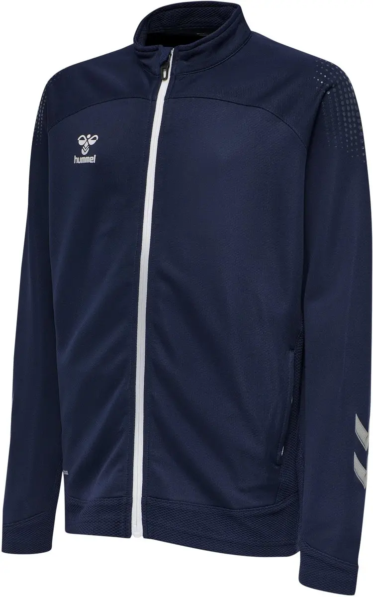 Hummel Hmllead Poly Zip Jacket Kids 207400 - 128 - Zwart - afbeelding 6 van 6