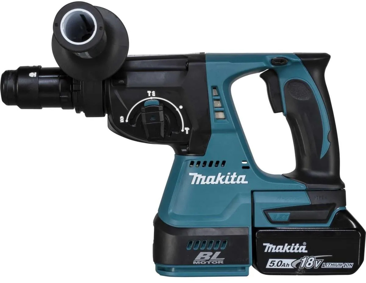 Makita DHR243RTJ SDSplus Accuhamer - 2x 5.0Ah - met lader