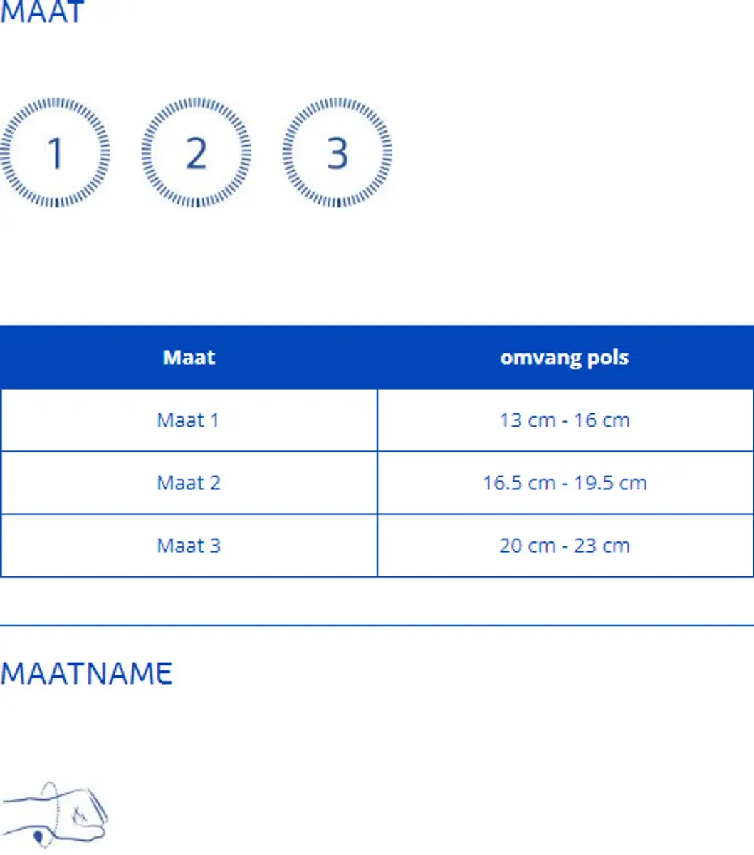 Thuasne Dynastab Dual Polsbrace Maat 3 - Zwart