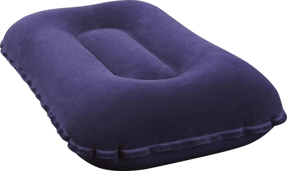 Bestway 67121 Opblaasbaar Reiskussen - Ø42cm - Blauw & Grijs