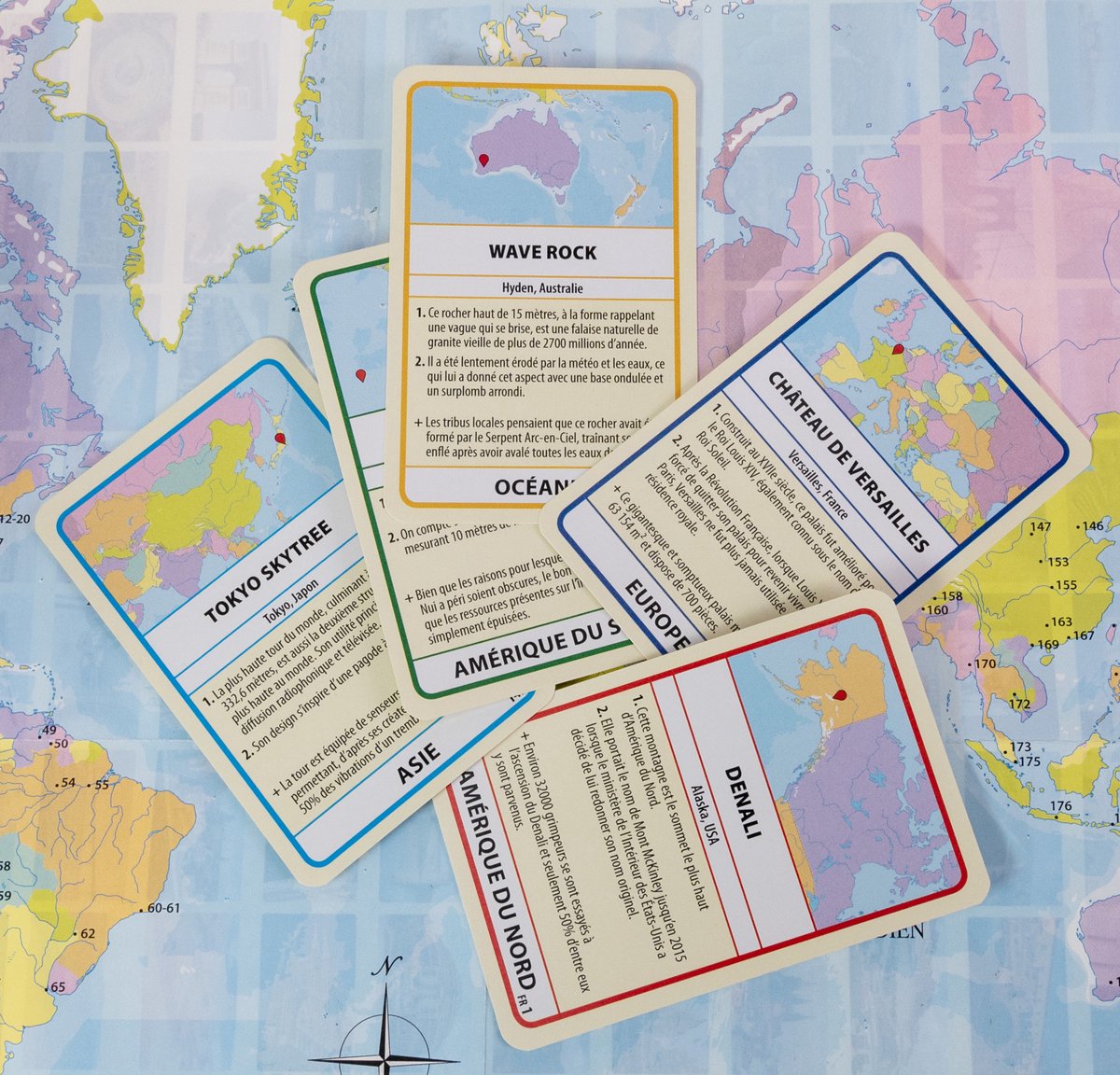 Wonders of the World card game (FR)