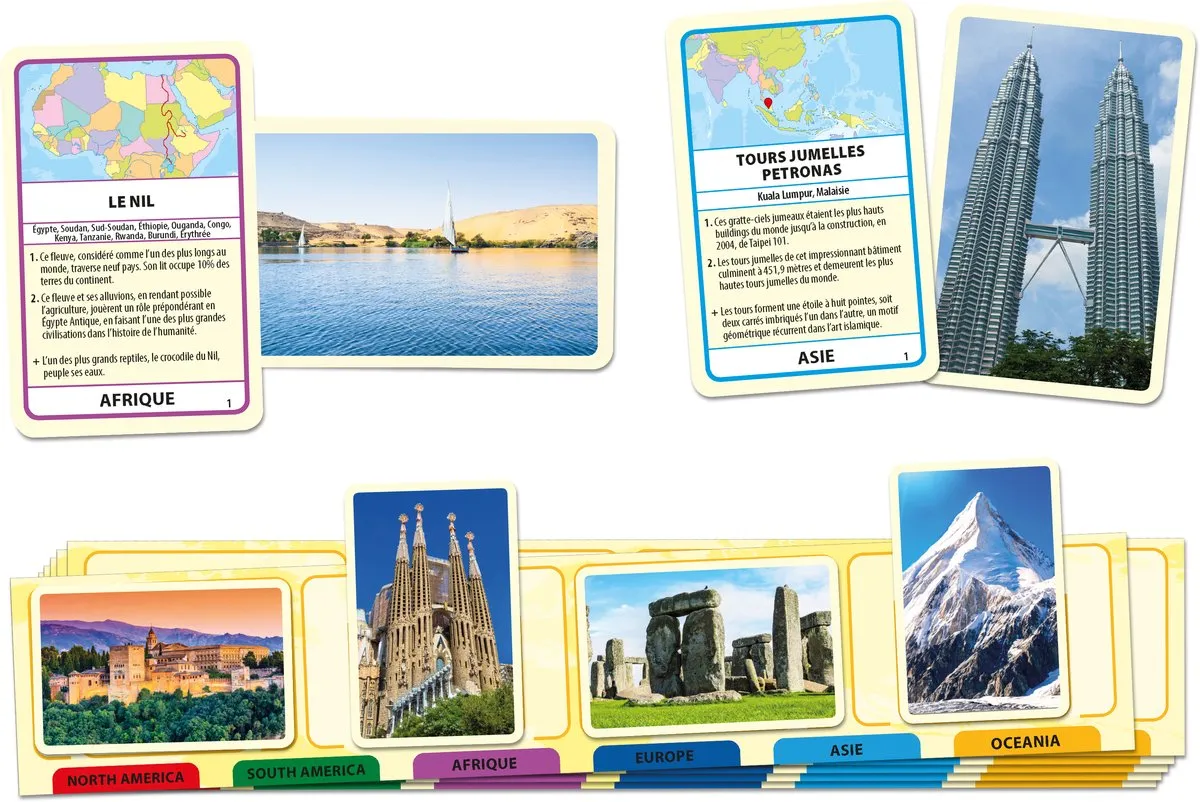 Tactic Wonders of the World Kaartspel