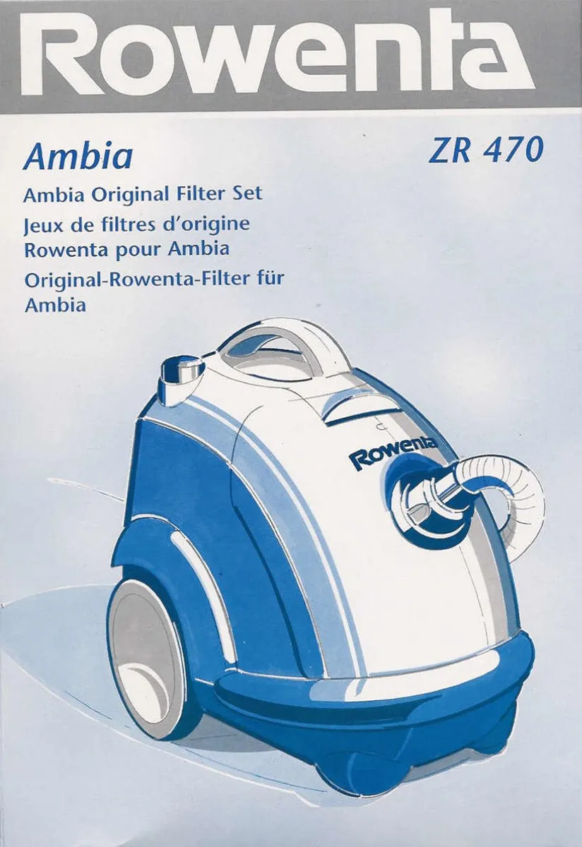 Rowenta Ambia ZR470 Stofzuigerzakken