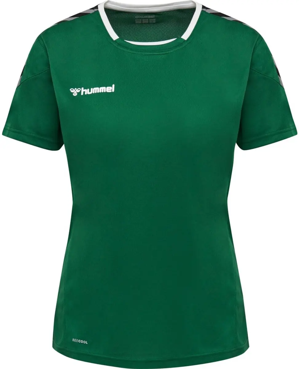 Hummel Authentic Poly Shirt Dames - XS - Groen