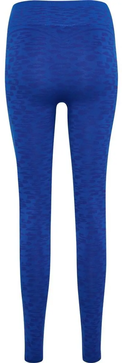 Hummel Hmlmt Leo Seamless Sportlegging Dames - XS - Olympian Blue/Sodalite Blue