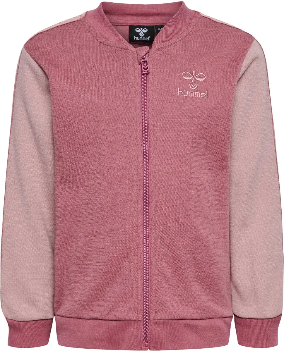 Hummel Zip Jacket 215559 Kinderjas - 104 - Zwart - afbeelding 6 van 6