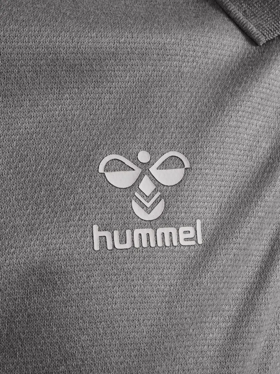 Hummel Authentic Functional Polo Grey Melange - XXXL
