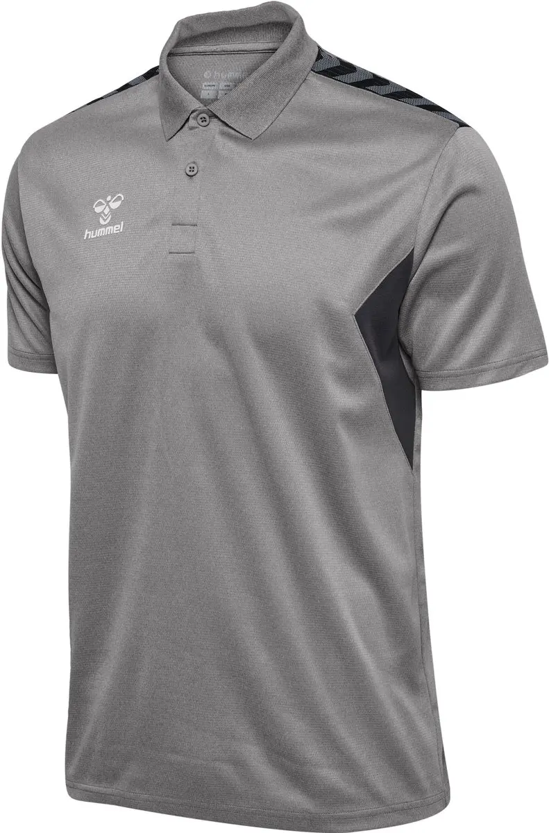 Hummel Authentic Functional Polo Grey Melange - XXXL