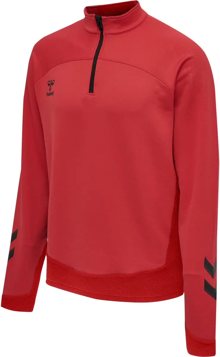Hummel Hmllead Half Zip Kids Trainingsjas - 128 - Rood
