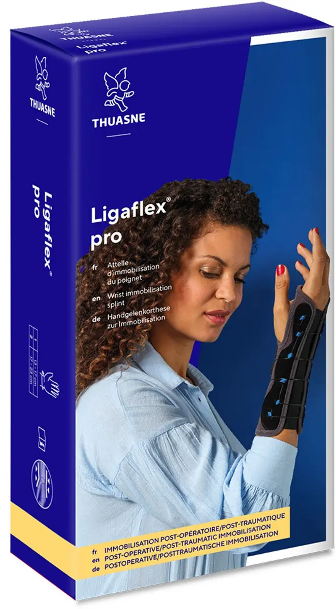 Thuasne Ligaflex Pro Polsbrace Maat 1 - Zwart