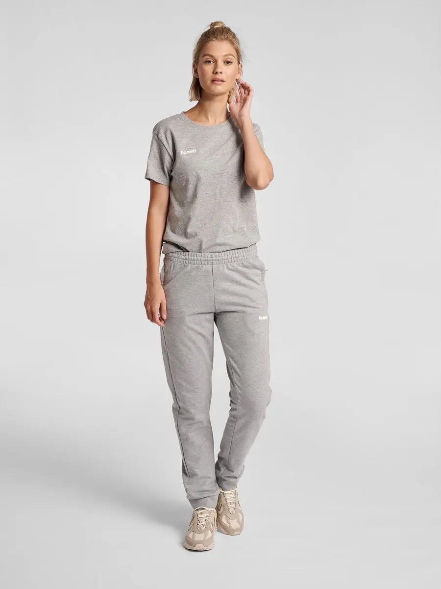 Hummel Go Cotton Joggingbroek XS - Wit