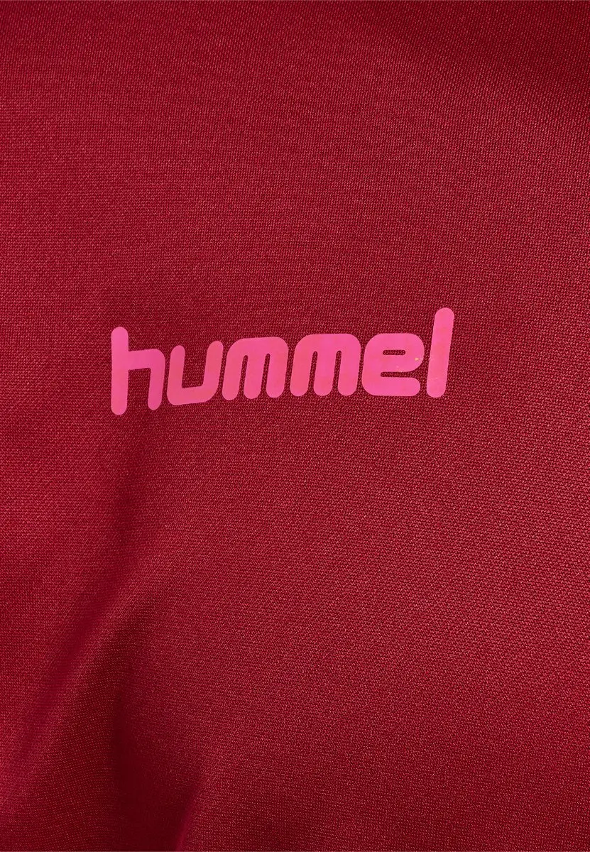 Hummel Promo Poly Hoodie - bordeaux - XL - afbeelding 6 van 6