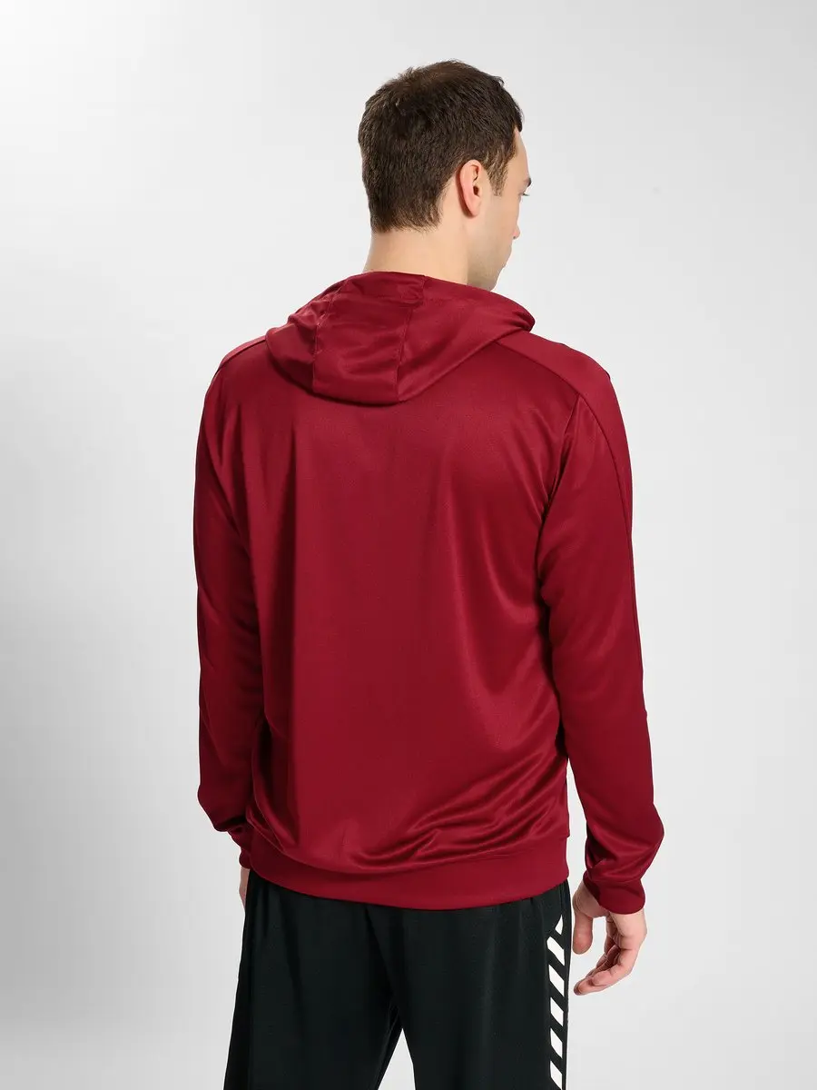 Hummel Promo Poly Hoodie - bordeaux - XL