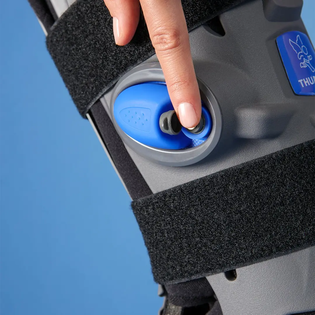 Thuasne Walker XLR8 Lang-Maat XL - Zwart