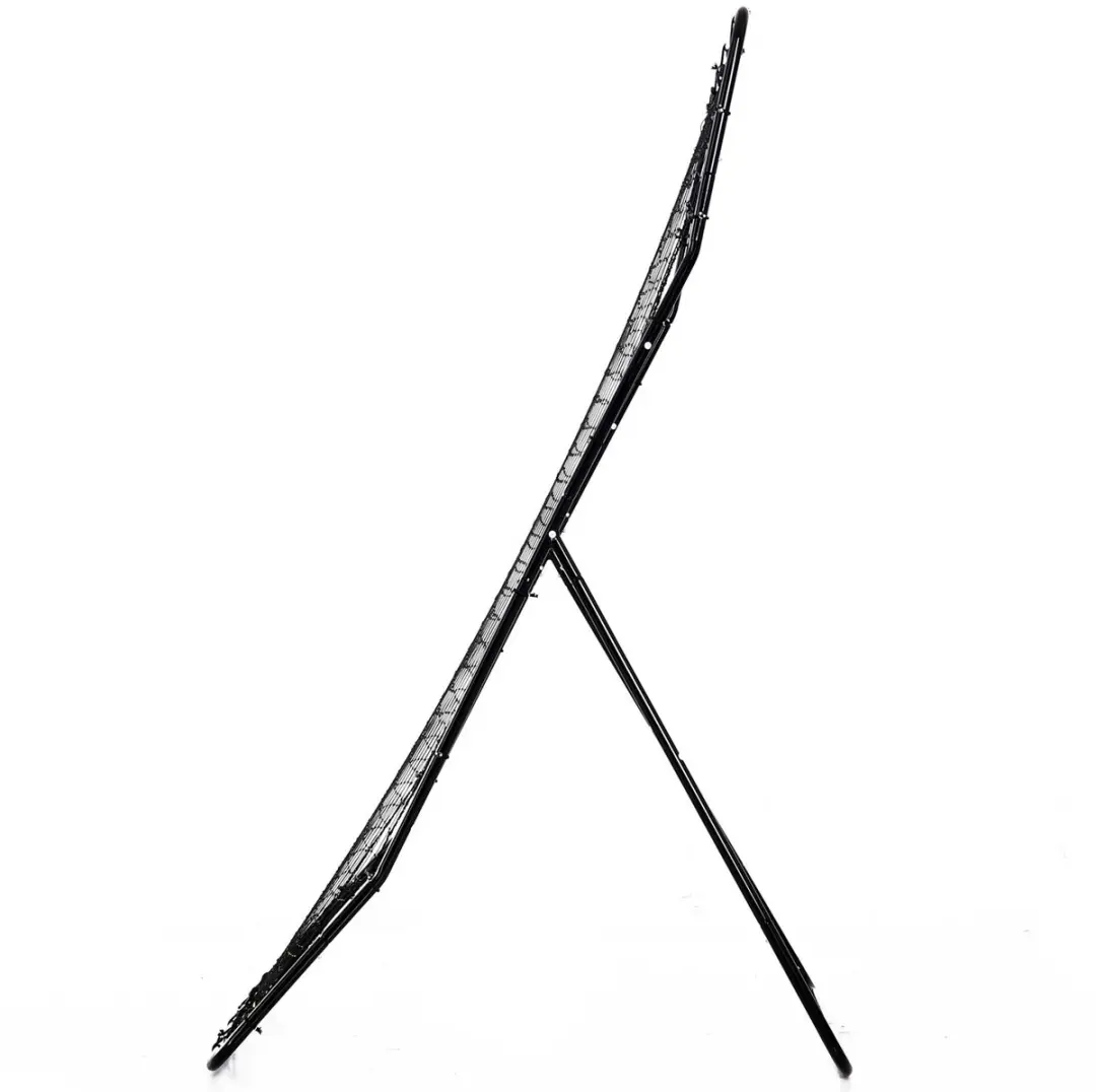 Homcom Rebounder 123x90x174cm - Zwart