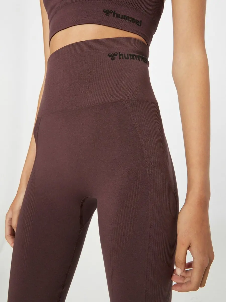 Hummel Hmltif Seamless High Waist Tights - Olympian Blue - afbeelding 6 van 6
