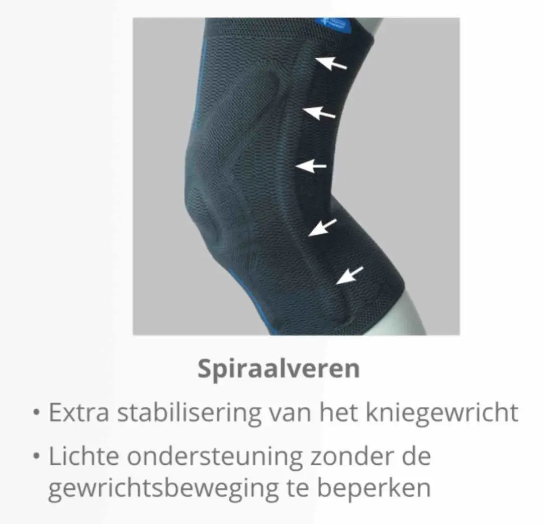 Thuasne Genu ProMaster Kniebrace L - Grijs