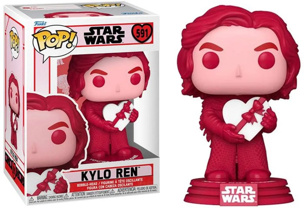 Funko Star Wars POP! Kylo Ren - Roze - afbeelding 6 van 6