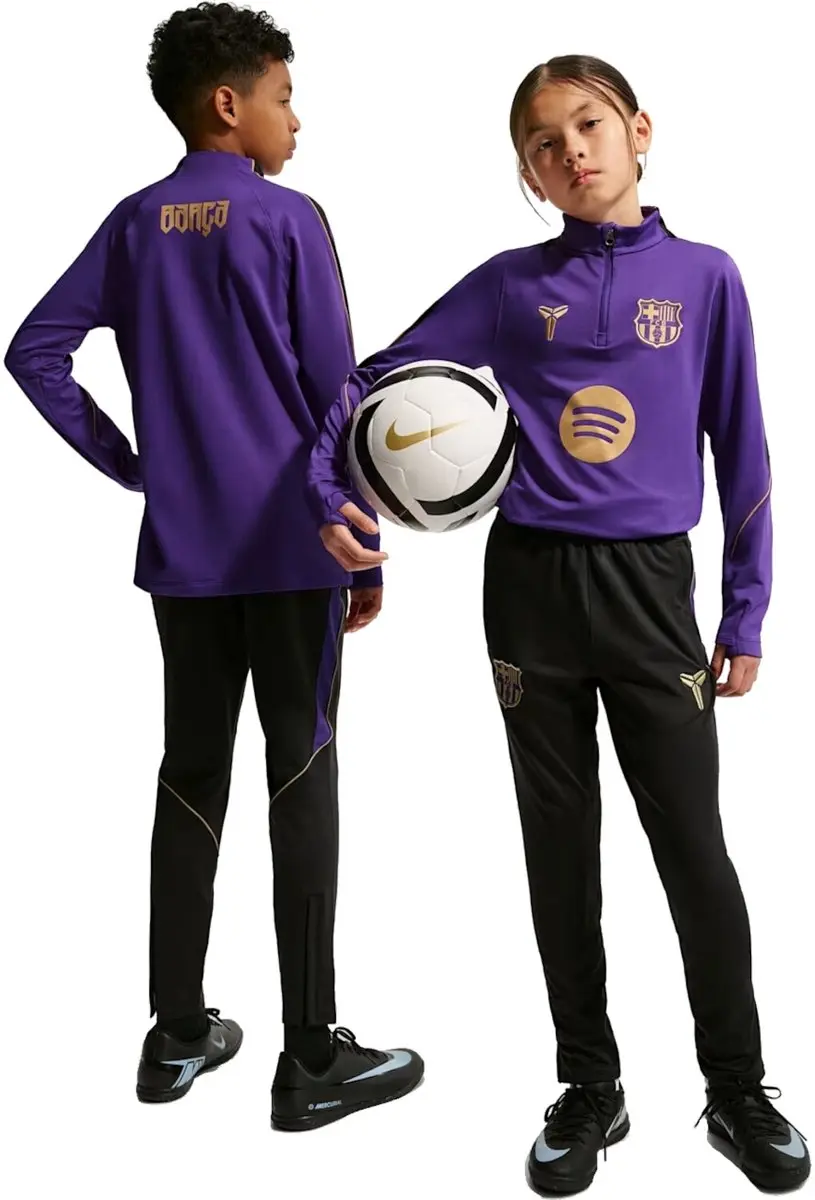 Nike FC Barcelona Strike Trainingsbroek Kinder - Zwart - 134/140
