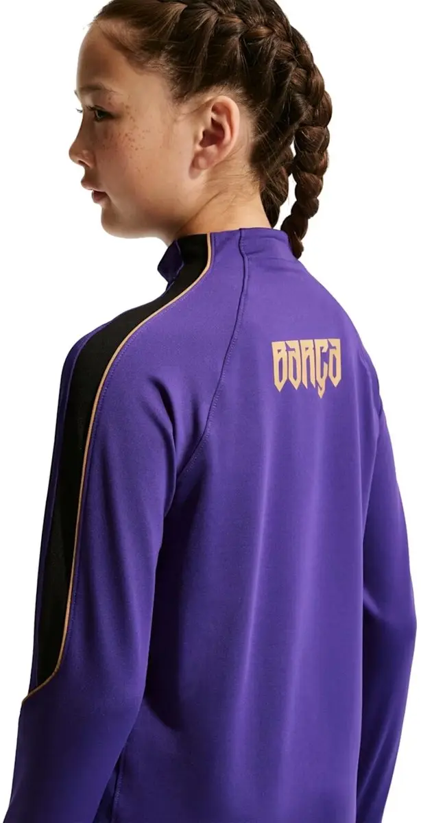 Nike FC Barcelona Strike Drill Top Kinder - Paars - 158/170