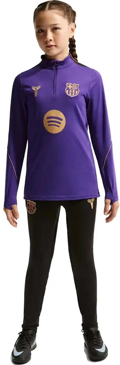 Nike FC Barcelona Strike Drill Top Kinder - Paars - 158/170