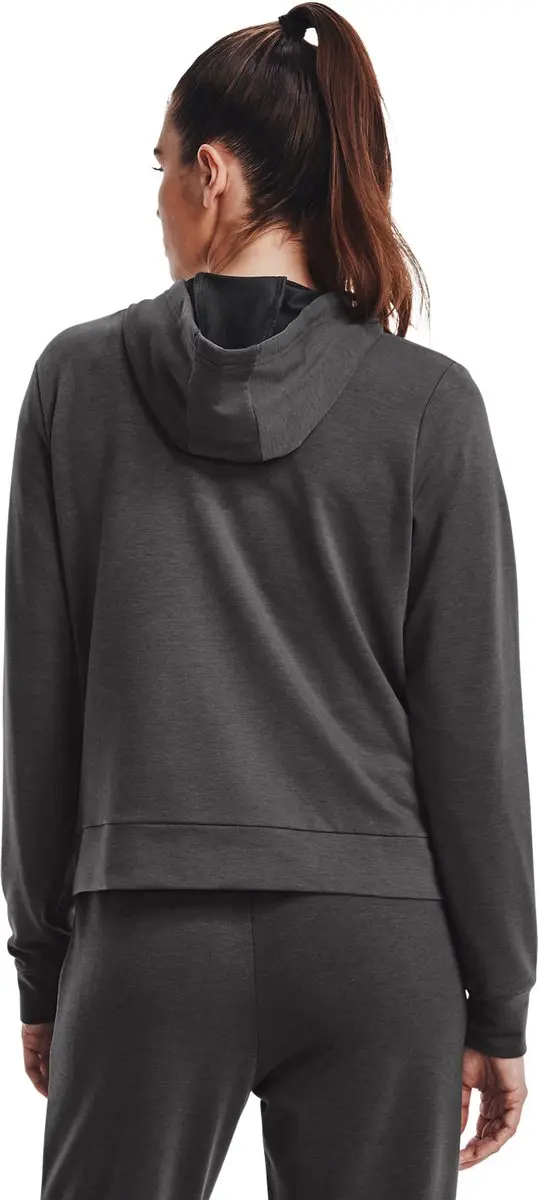 Under Armour Rival Terry FZ Hoodie - Zwart/Lichtgrijs