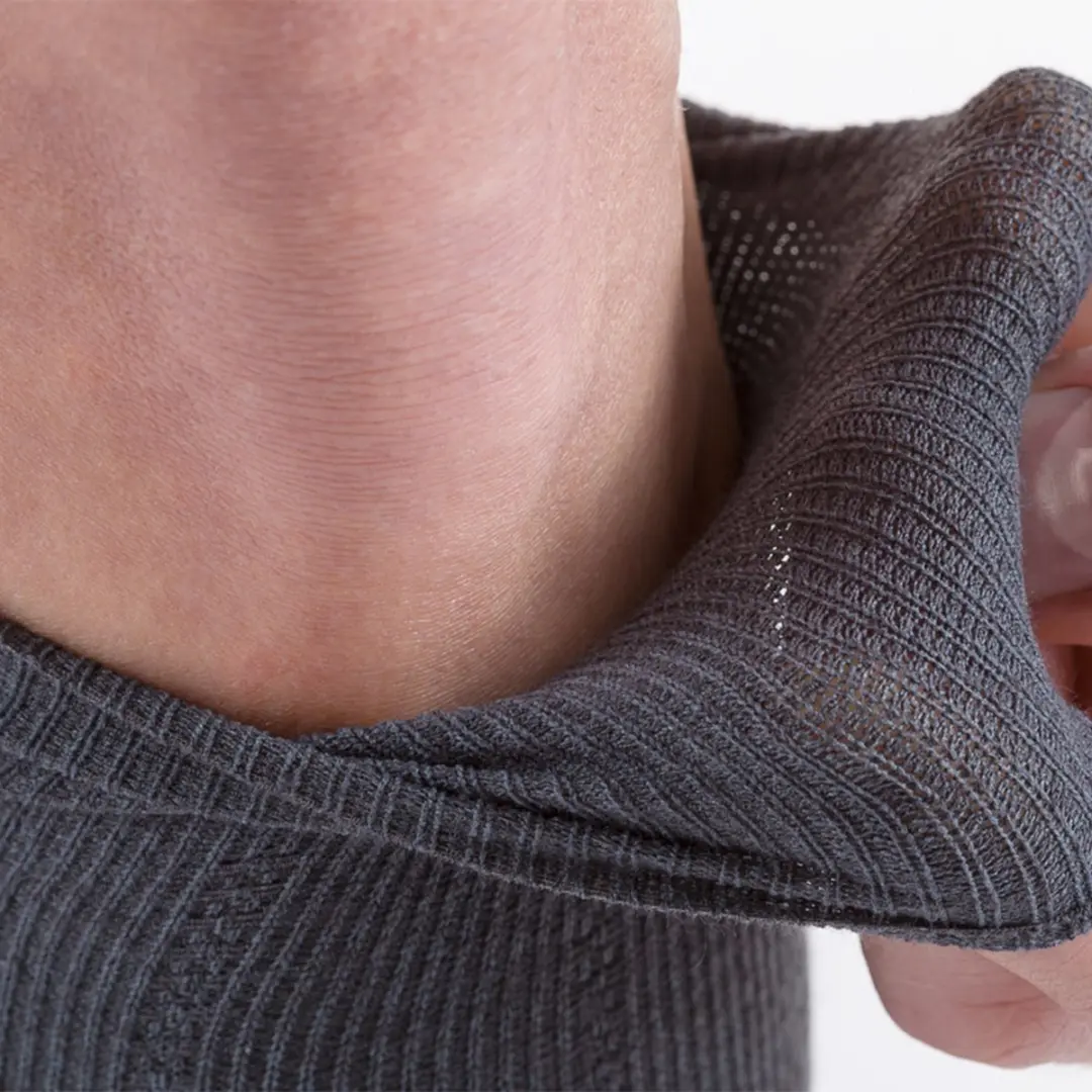 Thuasne Venoflex Fast Cotton Compressiekousen Man Maat 4 - Grijs