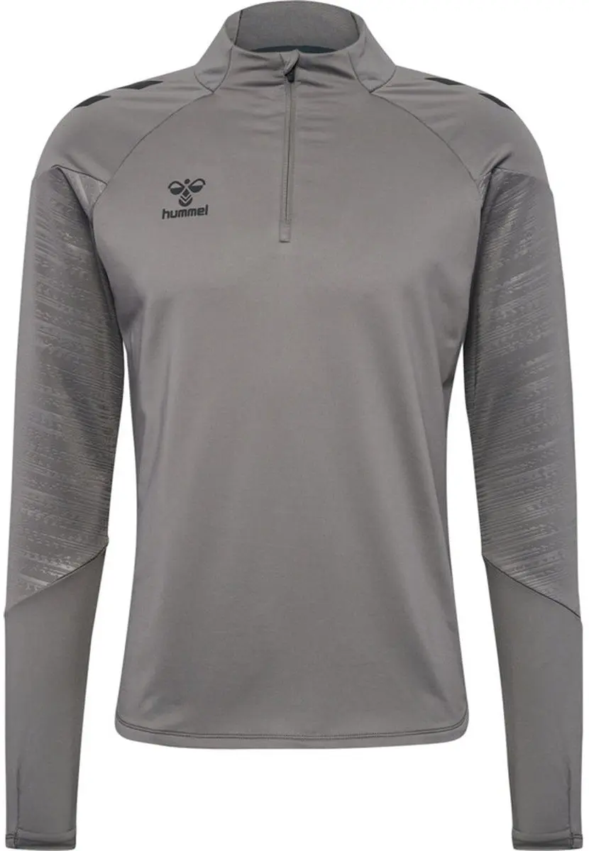 Hummel Pro Training Ziptop Heren - Grijs S