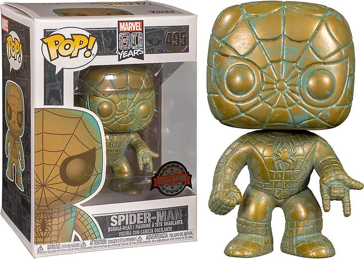 Funko Pop! Spider-Man Patina 80th Anniversary