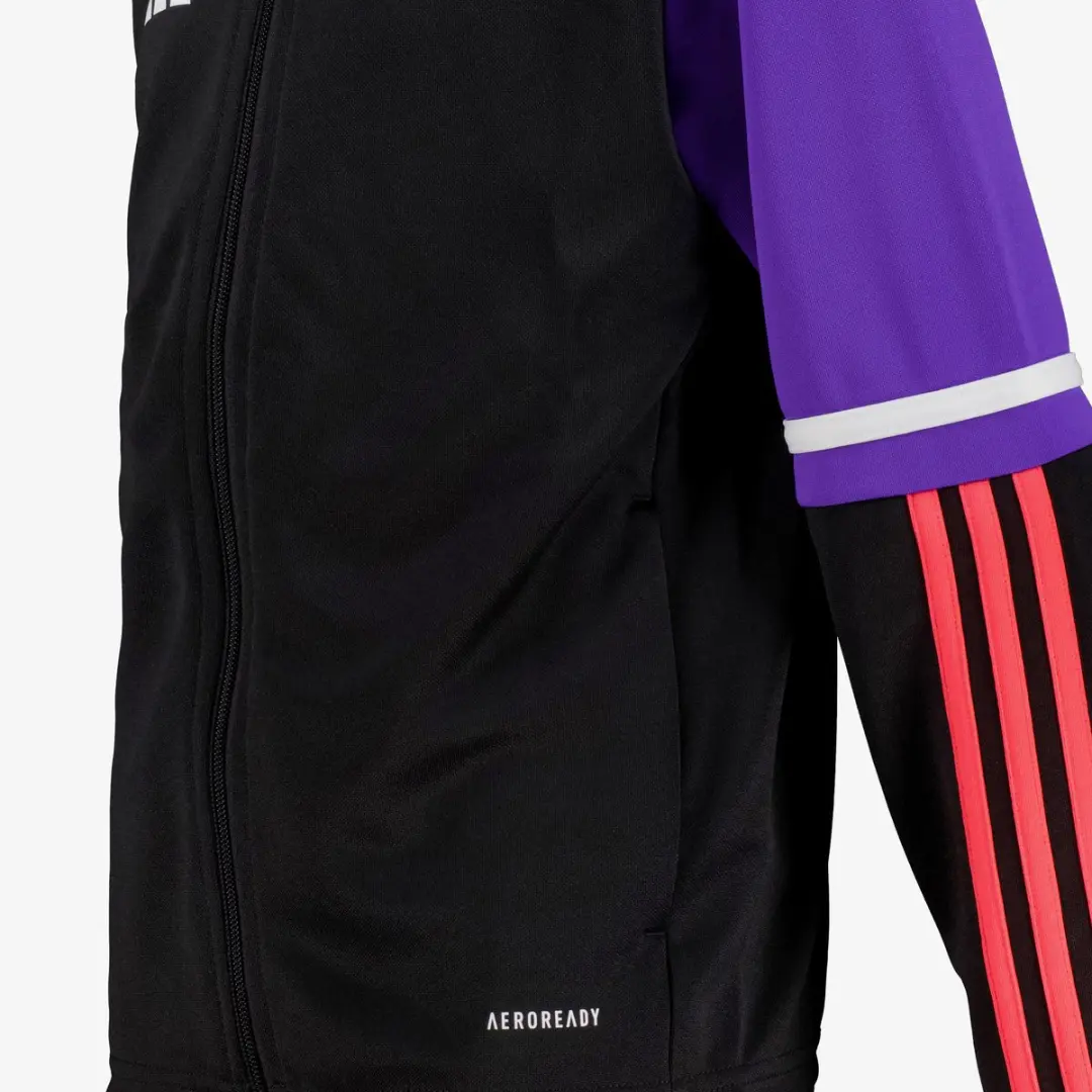 Adidas F50 TR JKT Y Kinder Trainingsvest - 146/152 - Zwart