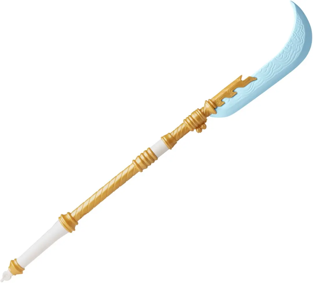 Hasbro Nerf KPop Demon Hunters Mira Curved Moon Zwaard - Blauw/Wit/Goud