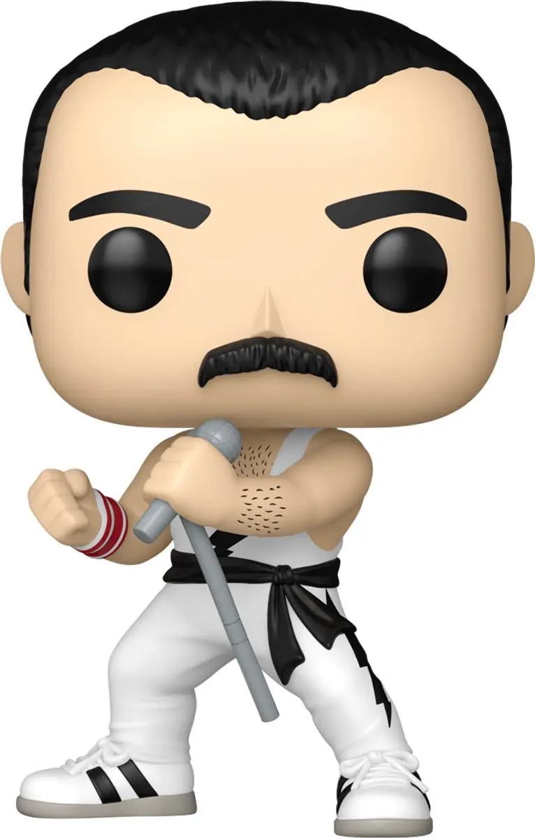 Funko Queen Freddy Mercury Pop! Rocks Vinyl Figur 75373 - afbeelding 2 van 4