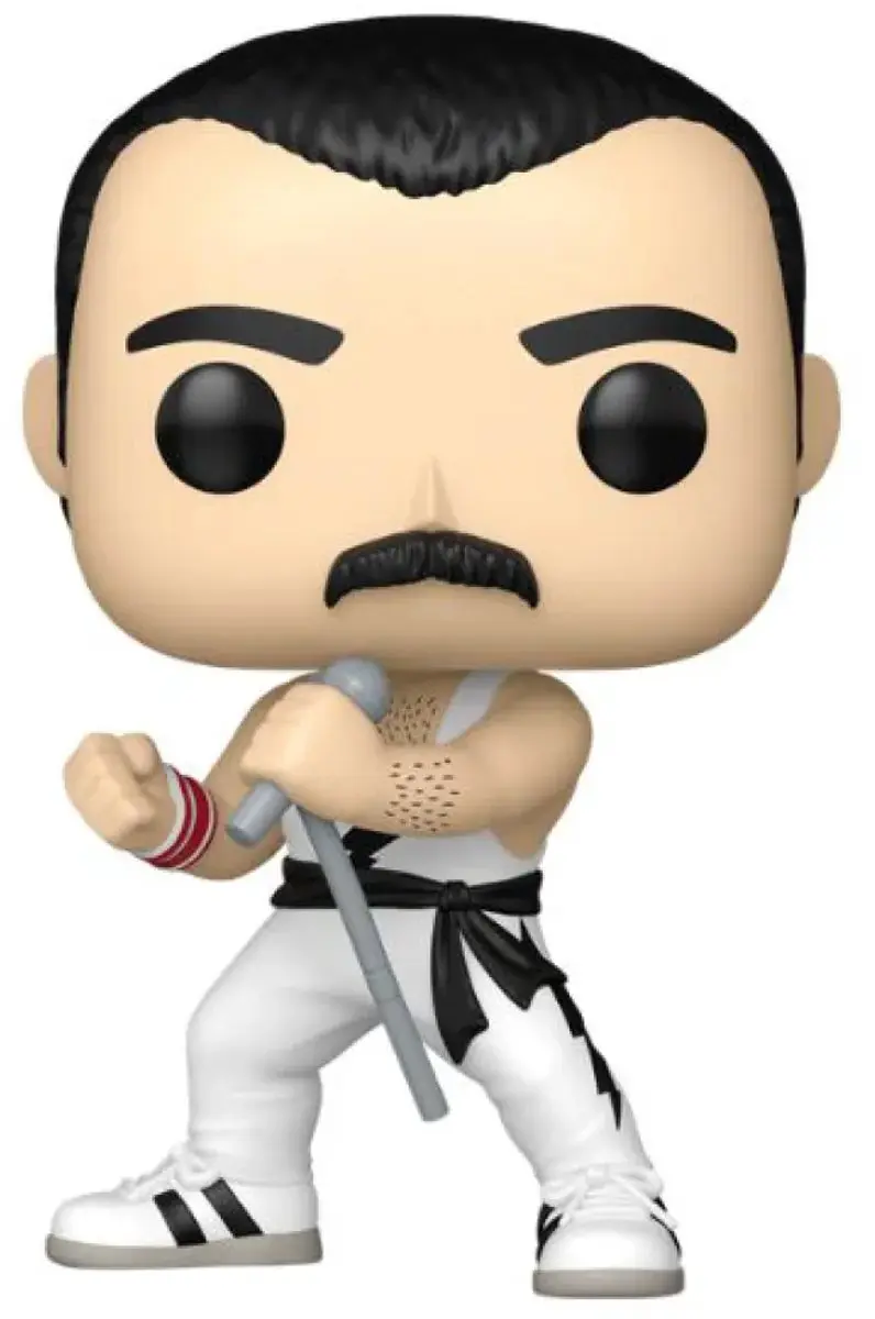 Funko Queen Freddy Mercury Pop! Rocks Vinyl Figur 75373 - afbeelding 3 van 4