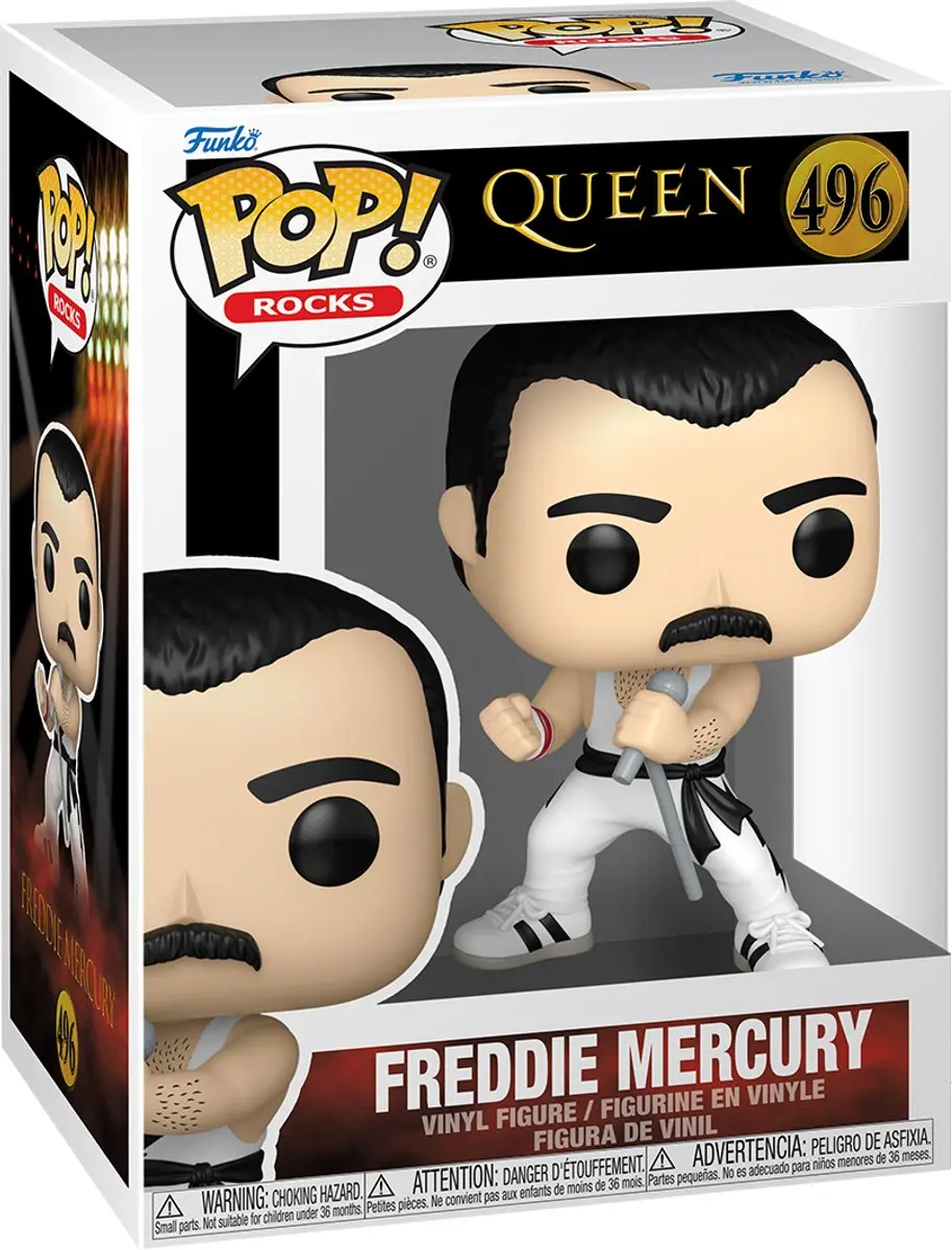 Funko Queen Freddy Mercury Pop! Rocks Vinyl Figur 75373