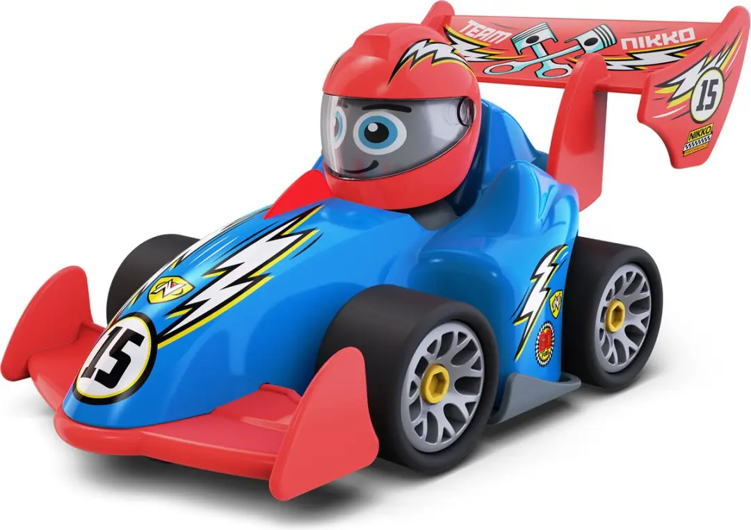 NIKKO Little Racer 10231 RC Auto - Blauw - 5x AAA