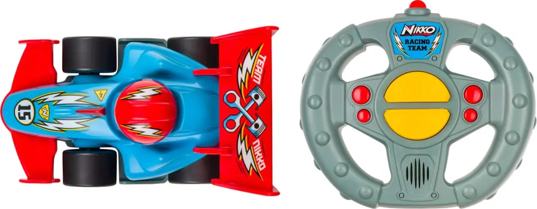 NIKKO Little Racer 10231 RC Auto - Blauw - 5x AAA