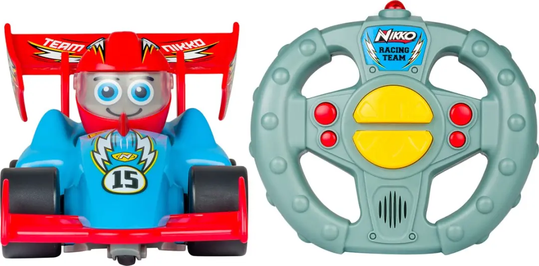 NIKKO Little Racer 10231 RC Auto - Blauw - 5x AAA